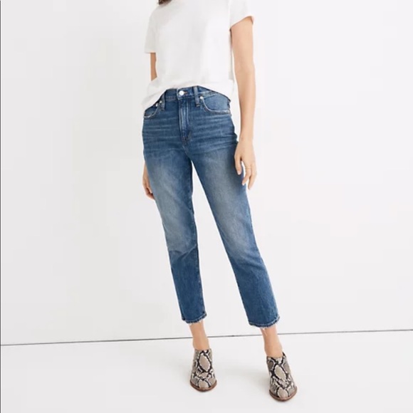 Madewell slim crop high rise boy jean - Picture 2 of 5